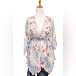 Casual Day Button Down Pattern Kimono